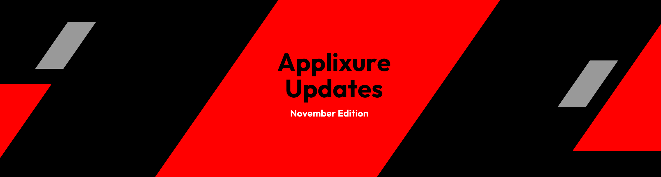 Applixure Monthly Update - 2024 November